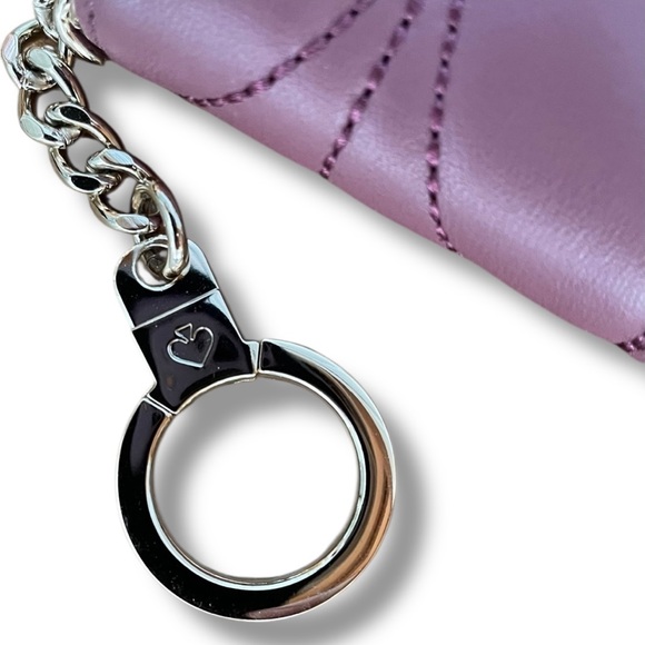 Kate Spade Briar Lane Plumberry Quilted Convertible Shoulder Bag & Wallet & COA - Picture 8 of 11